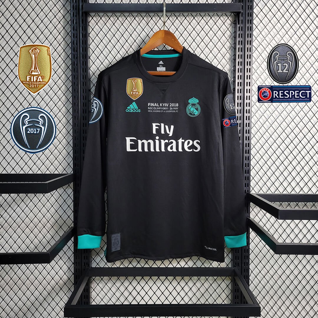 Real Madrid 2017-18 Away FS | Retro Jersey