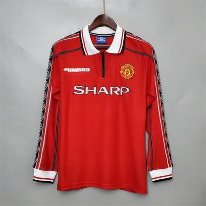 Manchester United 1998-99 Home Full Sleeve | Retro Jersey