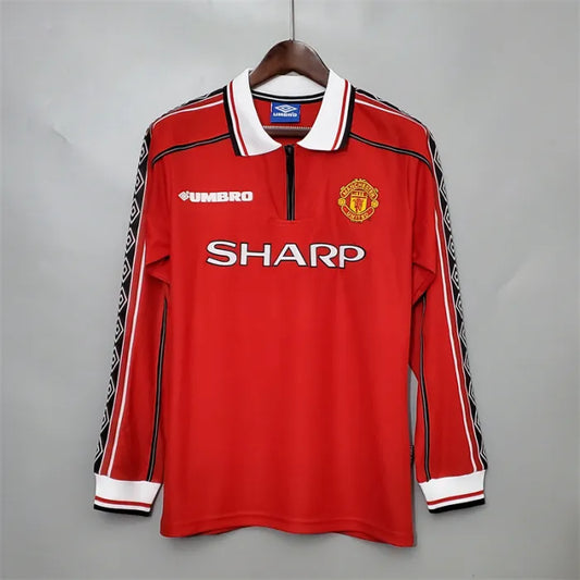 Manchester United 1998-99 Home Full Sleeve | Retro Jersey