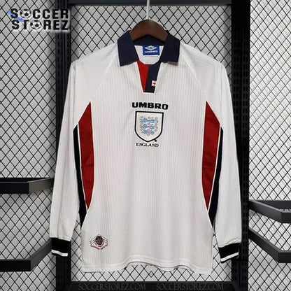 England 1998 Home Full Sleeve | Retro Jersey