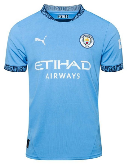 Manchester city 24/25 Home Jersey Player Version