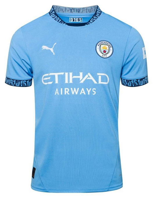 Manchester city 24/25 Home Jersey Player Version