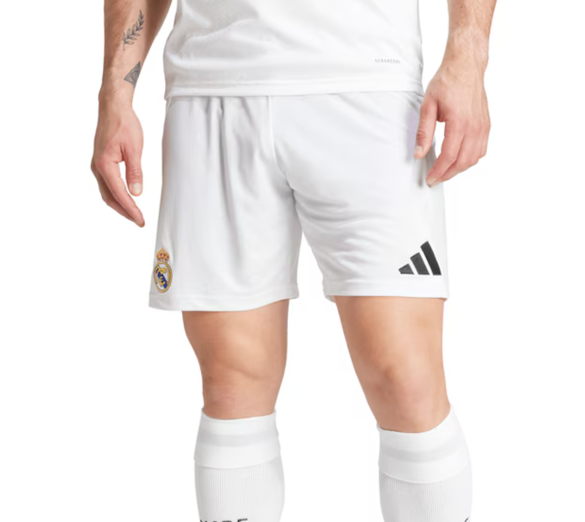 Real Madrid home shorts 24/25