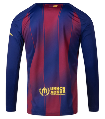 Barcelona Home 25/26 Long sleeve